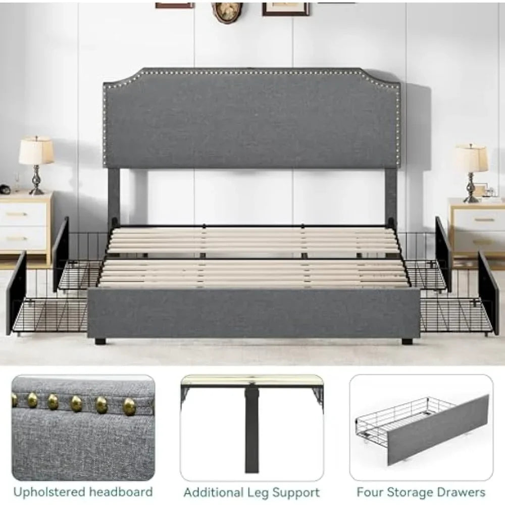 Ironlux King Bed
