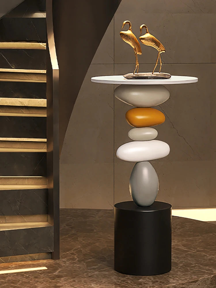Modern Stone Floor Statue