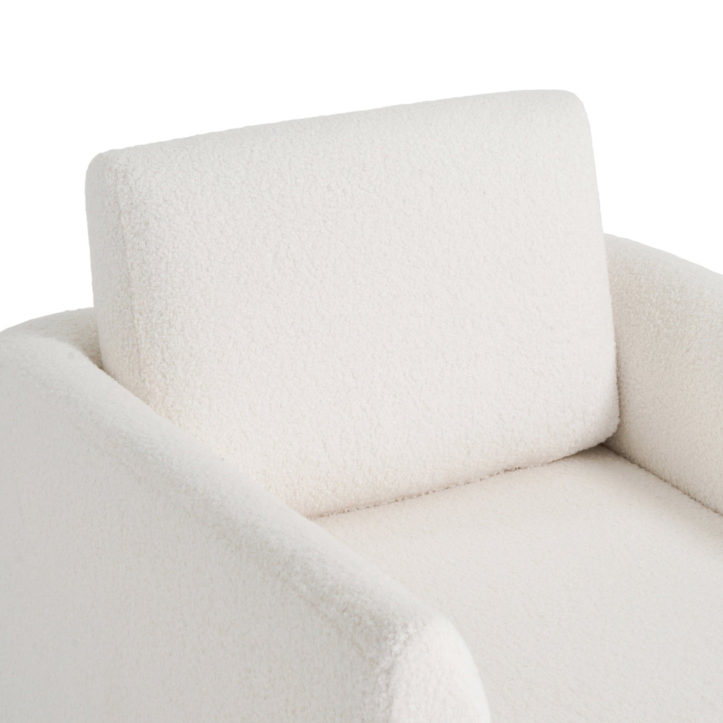 Serenity Teddy Sherpa Swivel Chair