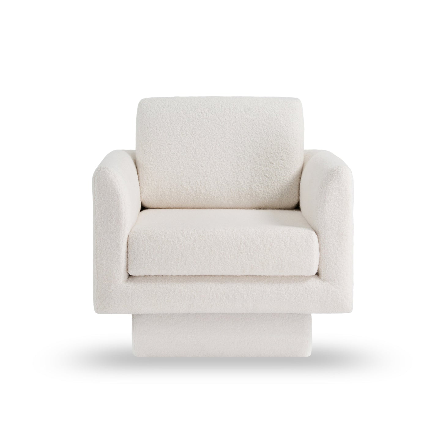 Serenity Teddy Sherpa Swivel Chair
