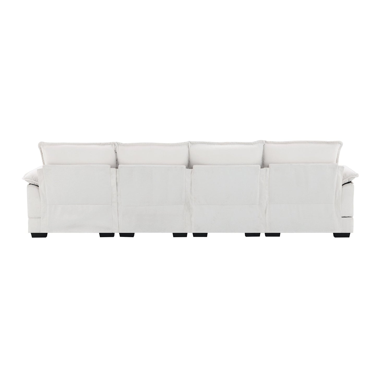Eryndale Modern Waist Pillow Sofa