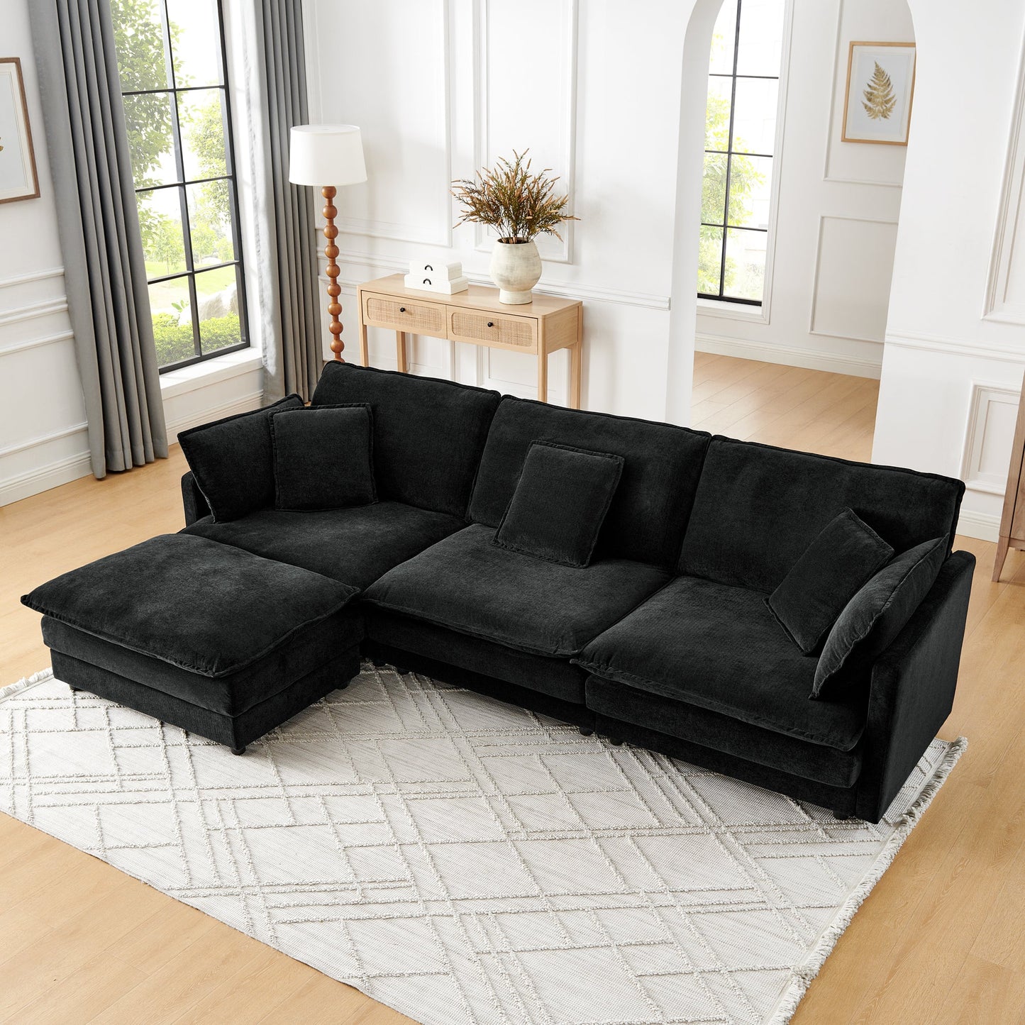 Braxley Oversized Convertible Sofa