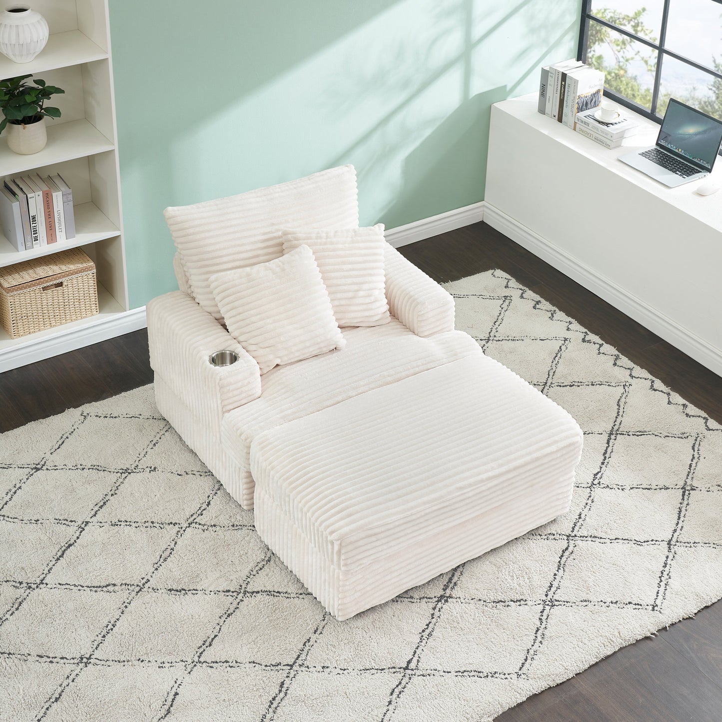 Delara Nest Armchair with Ottoman