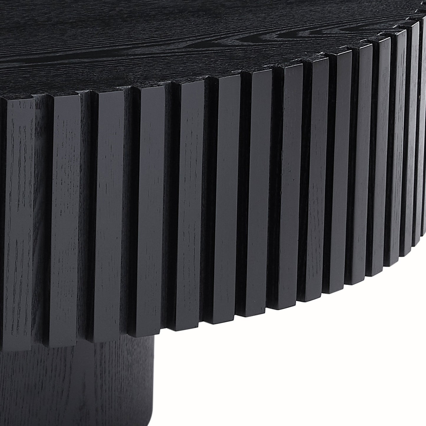 Nesting Round Wood Coffee Table