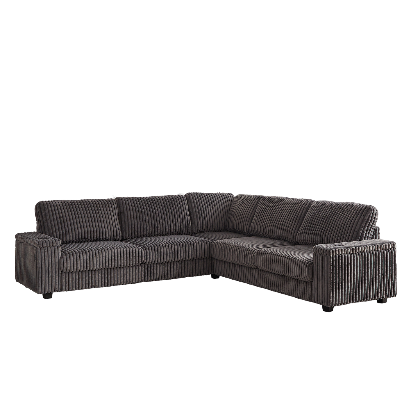 Delara Nest Oversized Corduroy Sectional