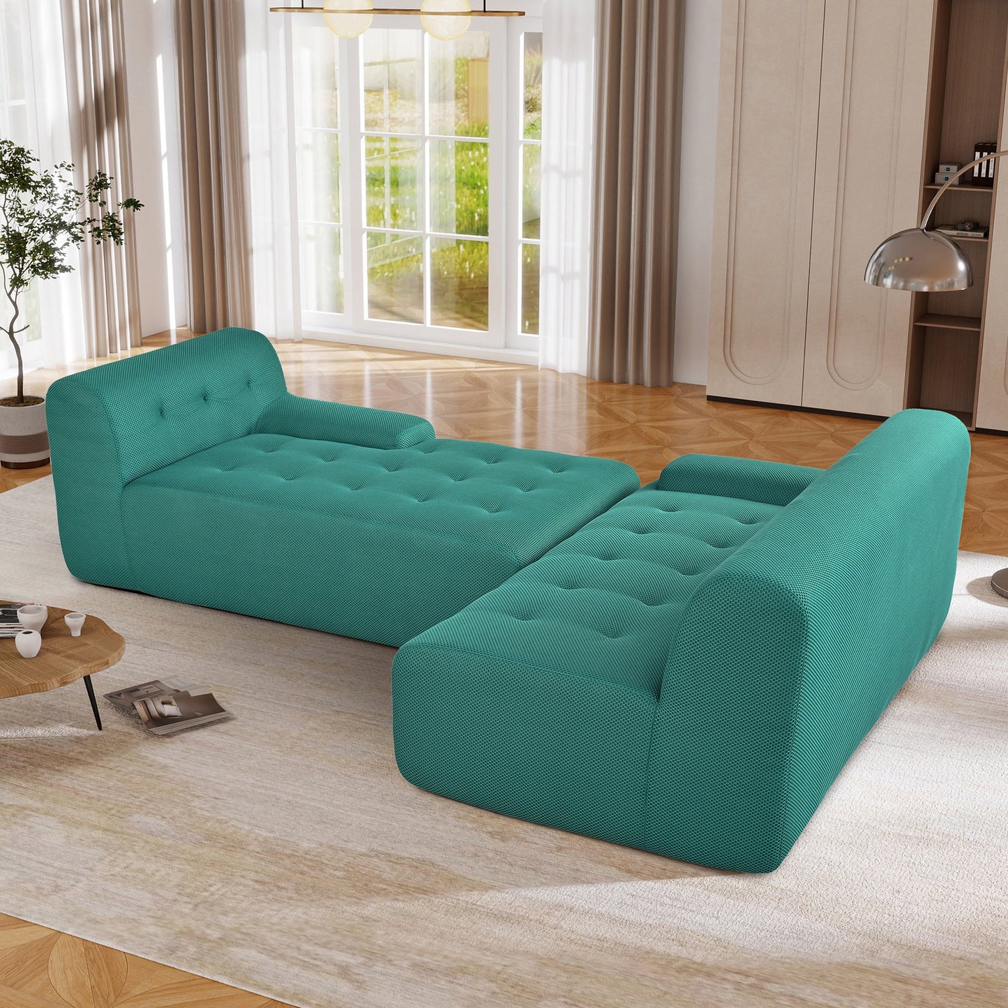 Gavriel Edge L-Shaped Minimalist Couch