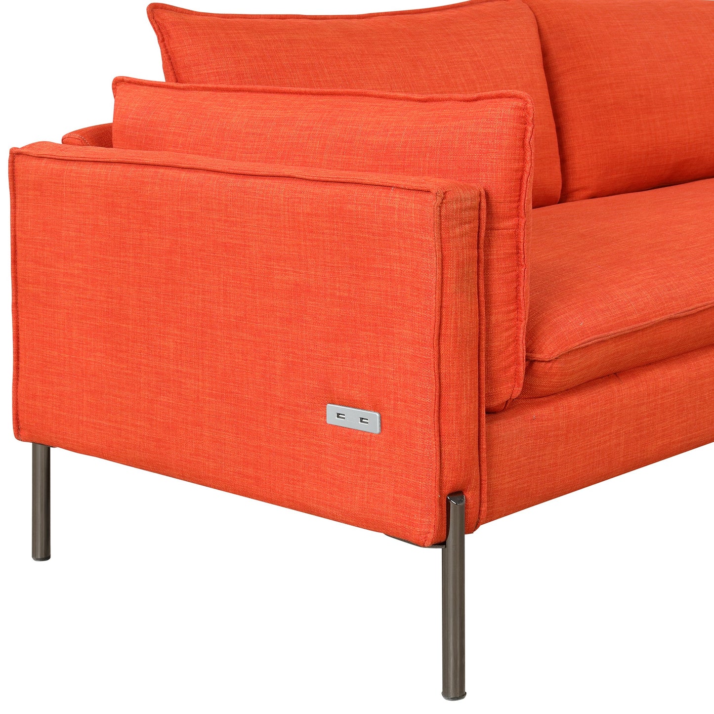 Valencia 3-Seat Linen Sofa