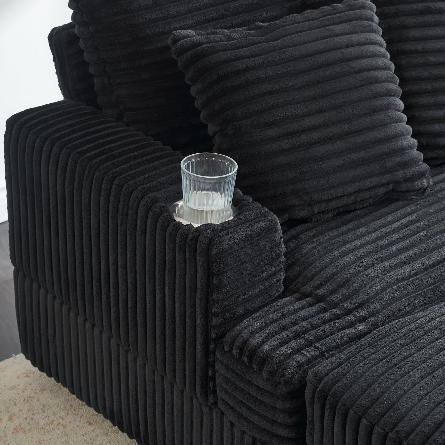 Delara Nest Armchair with Ottoman