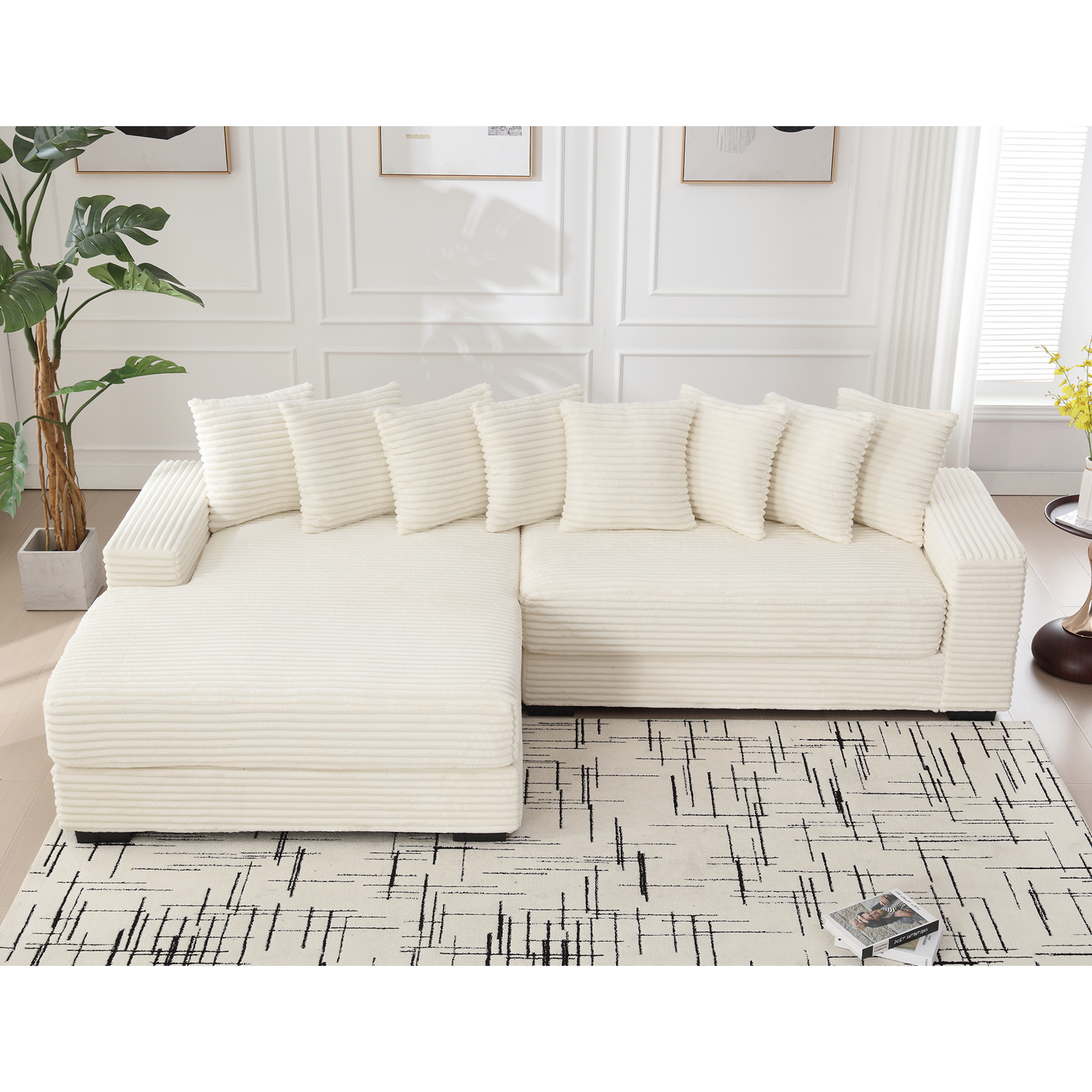 Callisto Comfort Left Chaise Lounge