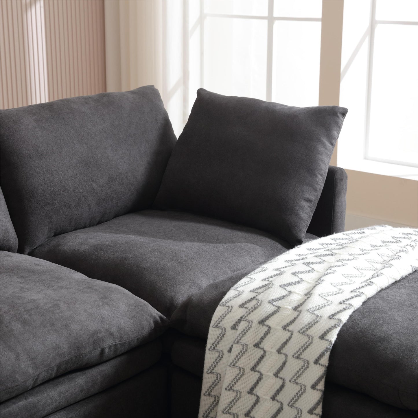 Althara Cloud U-Shaped Sectional