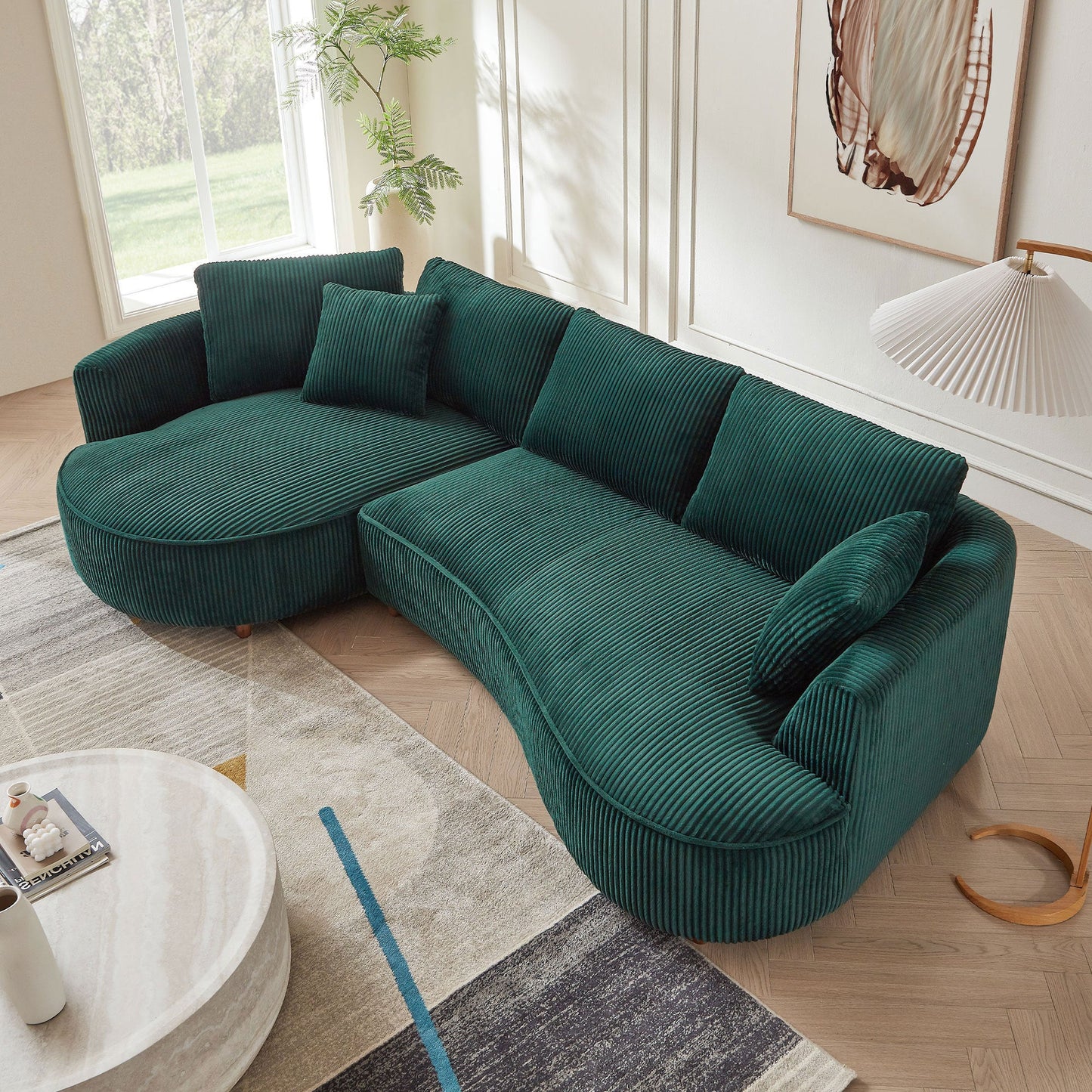 Darynth Comfy Curved Sectional