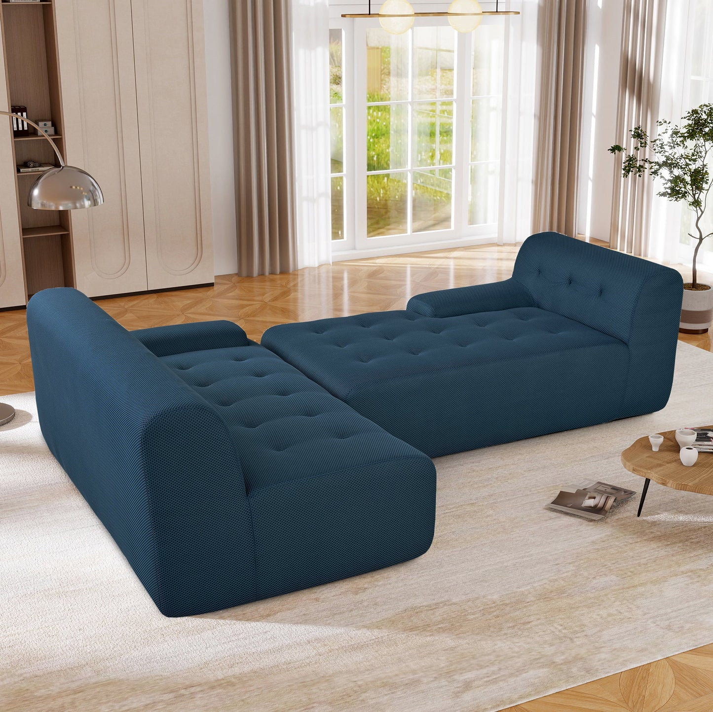 Gavriel Edge L-Shaped Minimalist Couch